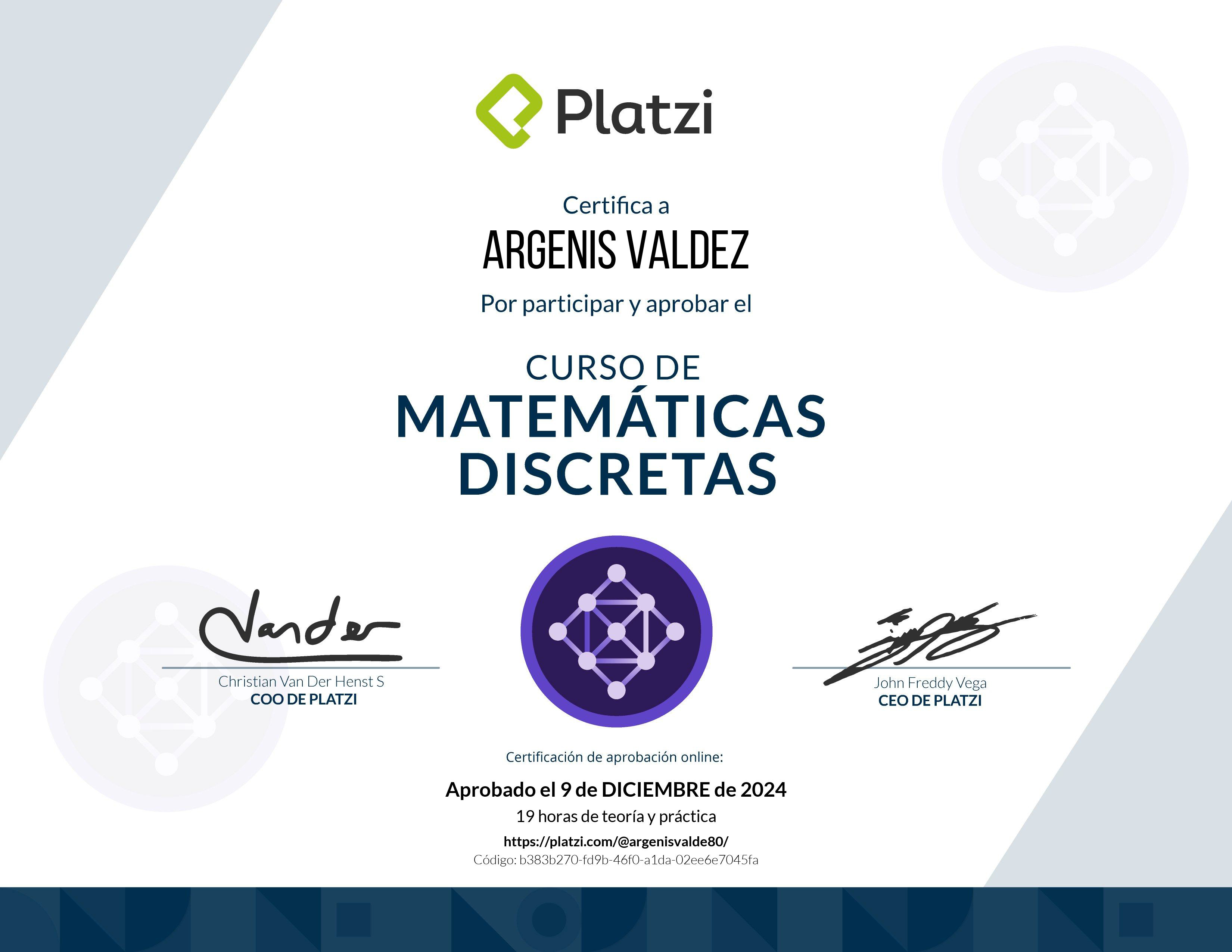 Curso de Matemáticas